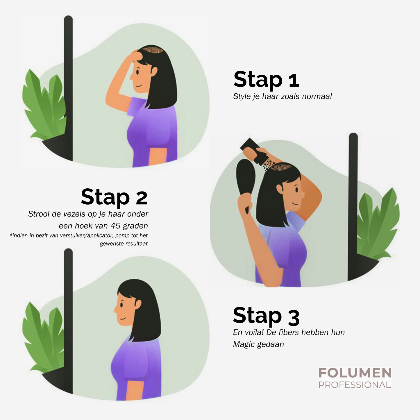 FOLUMEN® HAIR FIBER