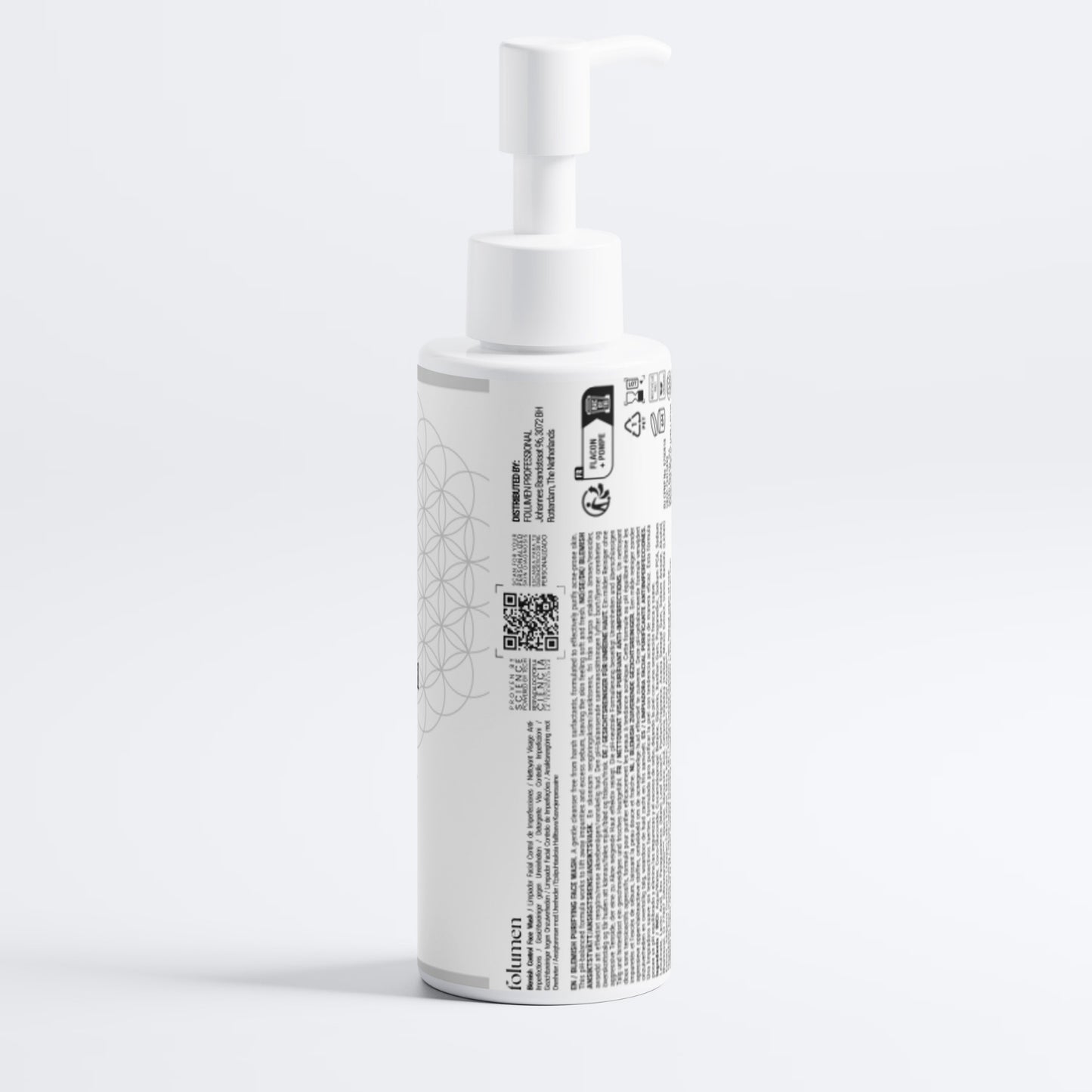 FOLUMEN blemish control face wash back