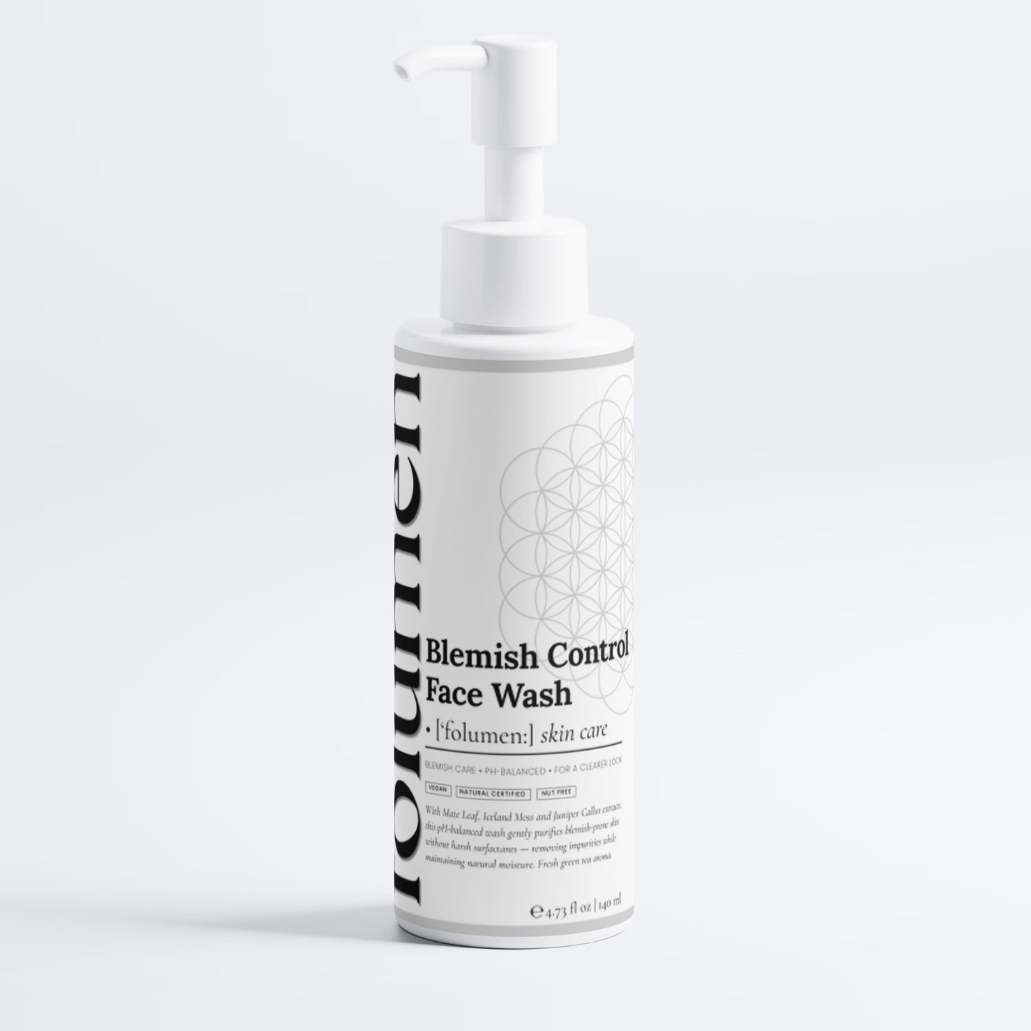 FOLUMEN blemish control face wash front