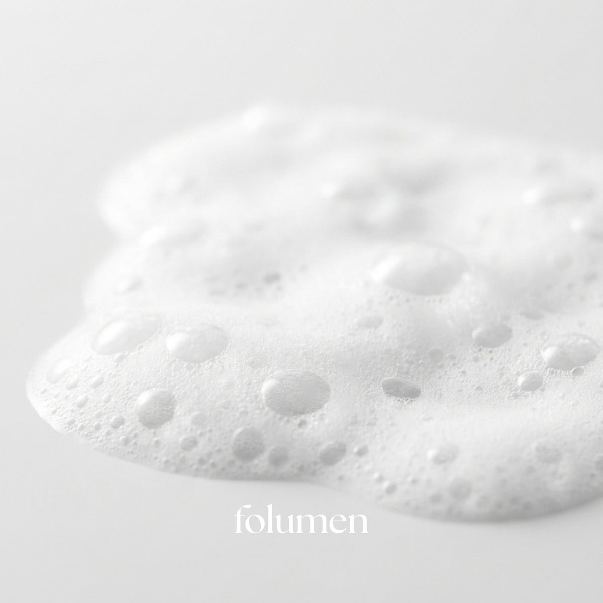 FOLUMEN foaming facial cleaner inside