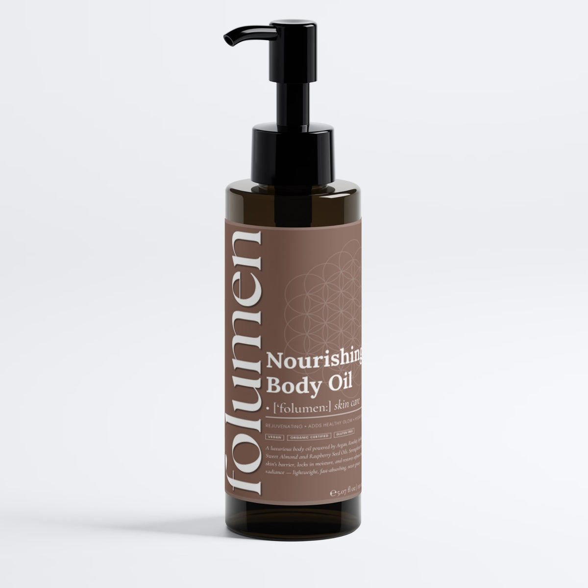 FOLUMEN nourishing body oil side