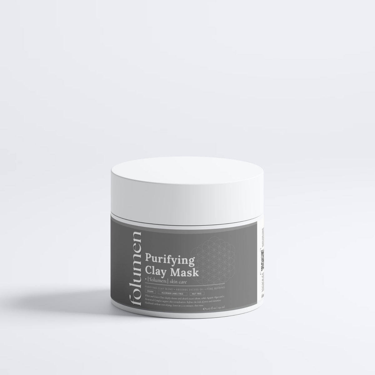 FOLUMEN purifying clay mask side